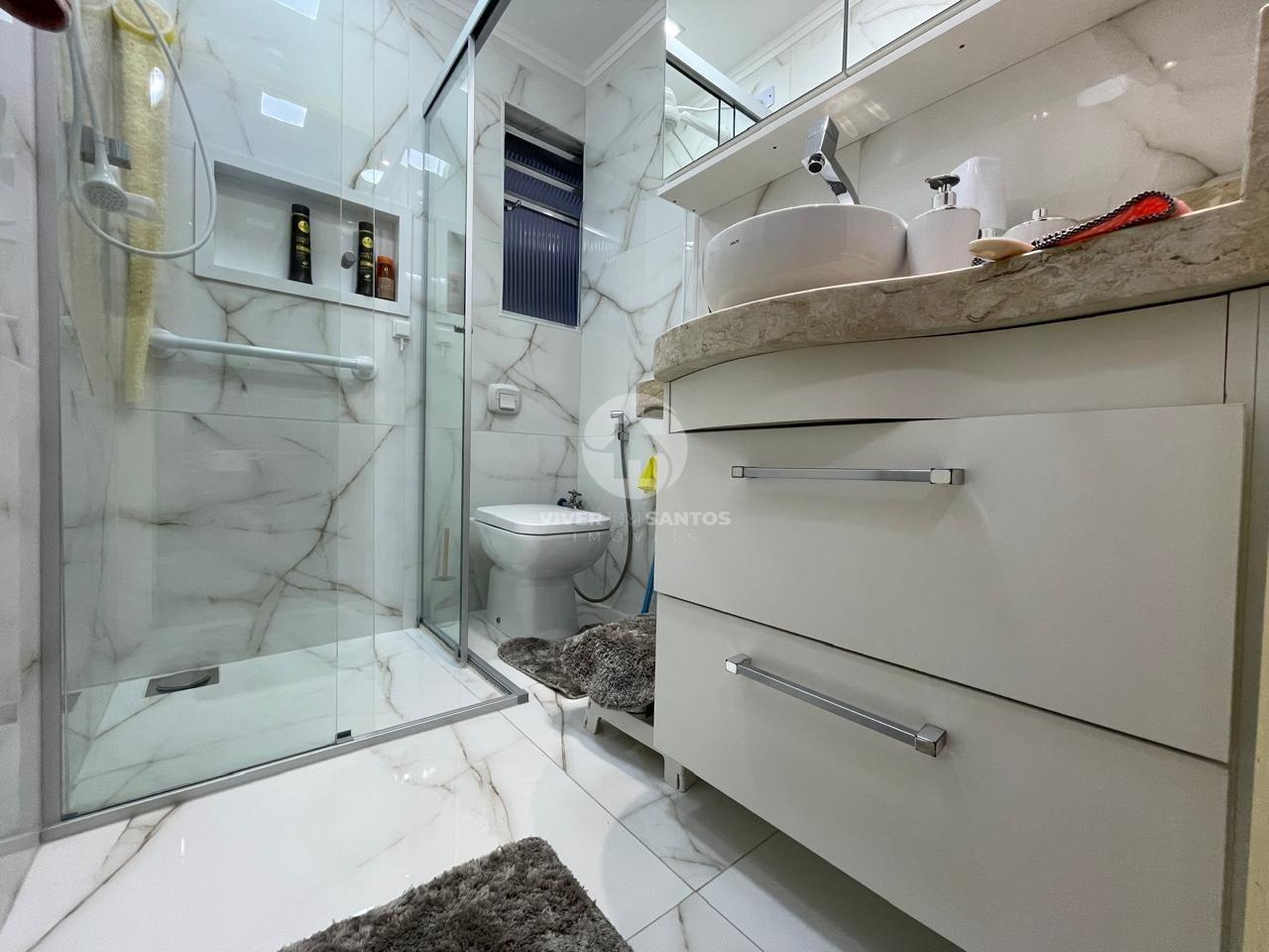 Apartamento 90 m², 2 Dormitórios, sendo 1 suíte - Pompéia – Santos/SP em Pompéia, Santos — foto 9