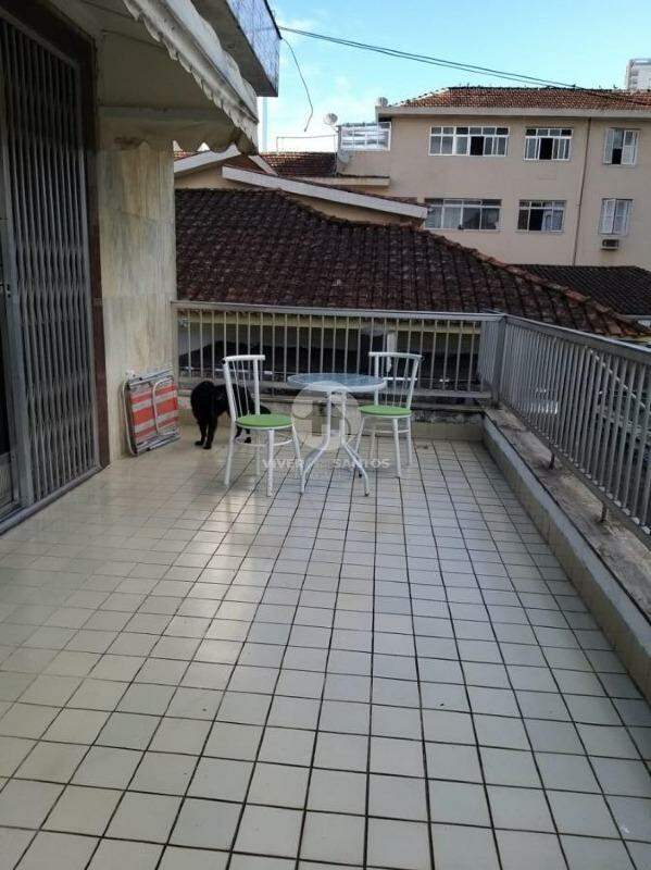 Casa Sobreposta alta com terraço no Boqueirão em Boqueirão, Santos — foto 8