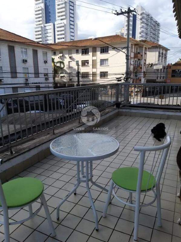 Casa Sobreposta alta com terraço no Boqueirão em Boqueirão, Santos — foto 3