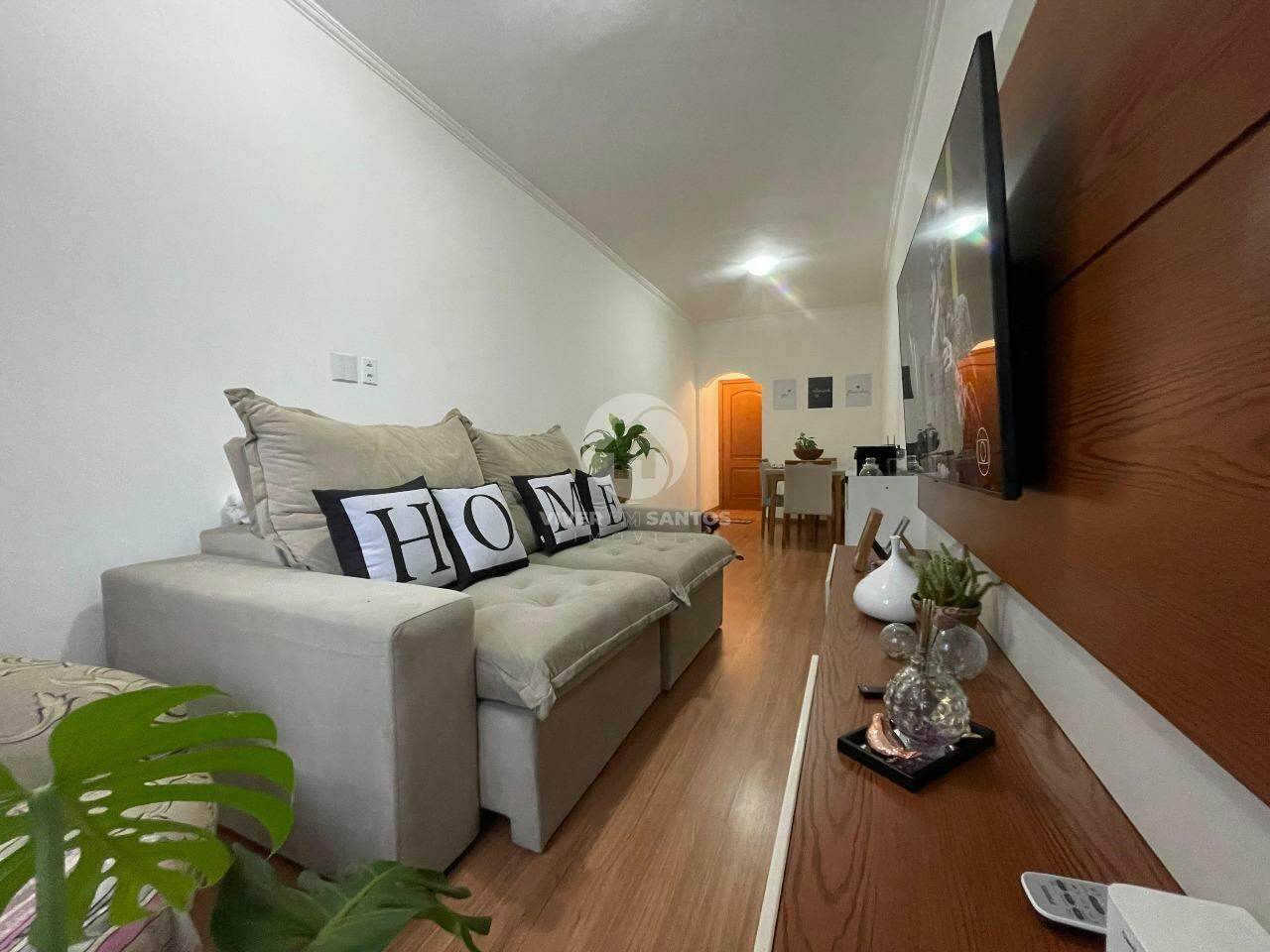 Apartamento à venda, 2 quartos, 1 suíte, 1 vaga, Vila Mathias - Santos/SP em Vila Mathias, Santos — foto 2