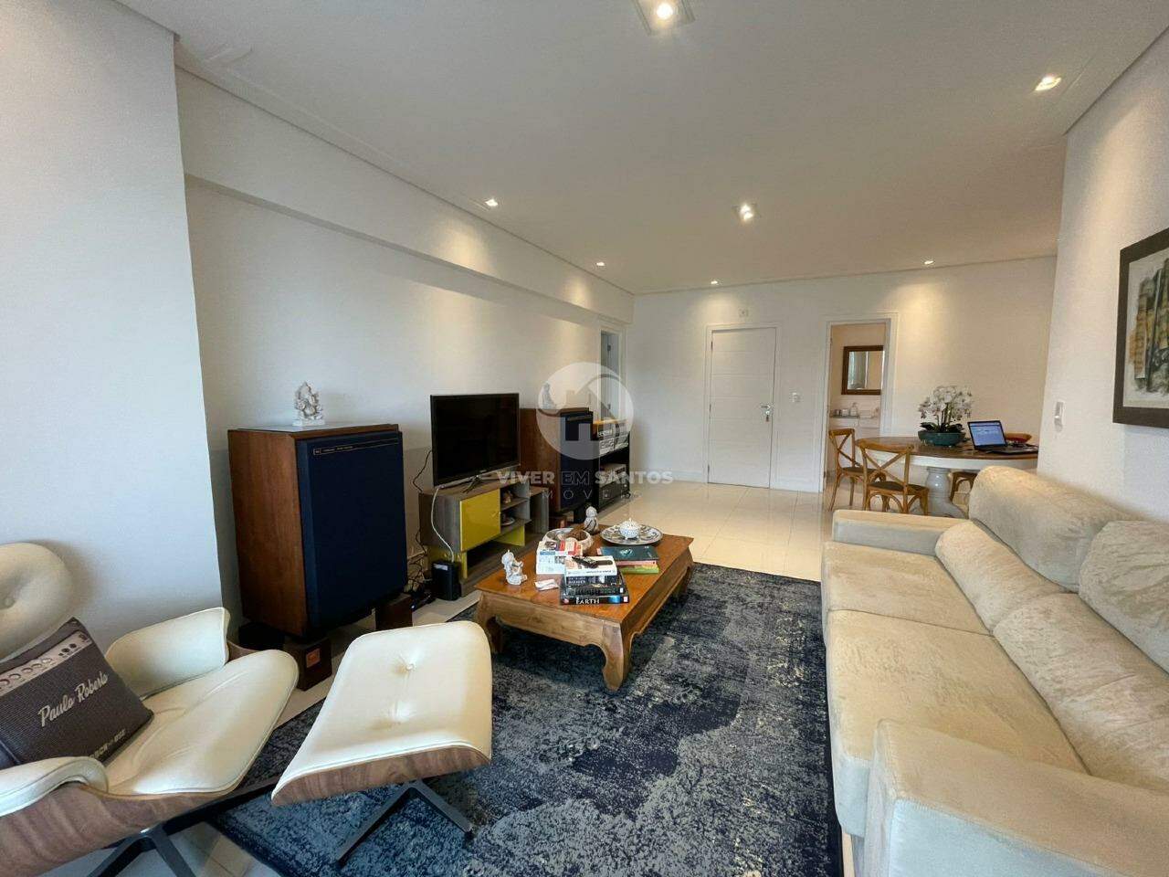 Apartamento à venda. 3 dormitórios, 3 suítes, 2 vagas, Ponta da Praia - Santos/SP em Ponta da Praia, Santos — foto 3