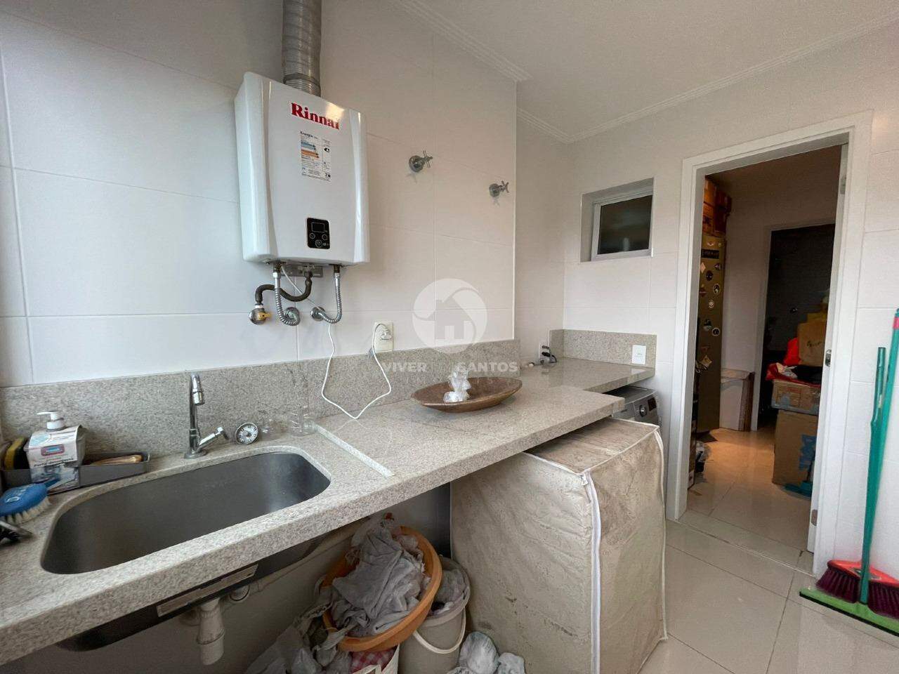 Apartamento à venda. 3 dormitórios, 3 suítes, 2 vagas, Ponta da Praia - Santos/SP em Ponta da Praia, Santos — foto 12