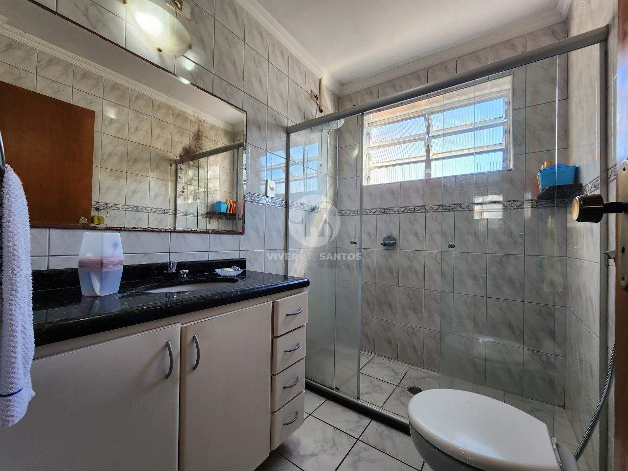 Apartamento 3 dormitórios Pompéia 2 quadras da Praia em Pompéia, Santos — foto 10