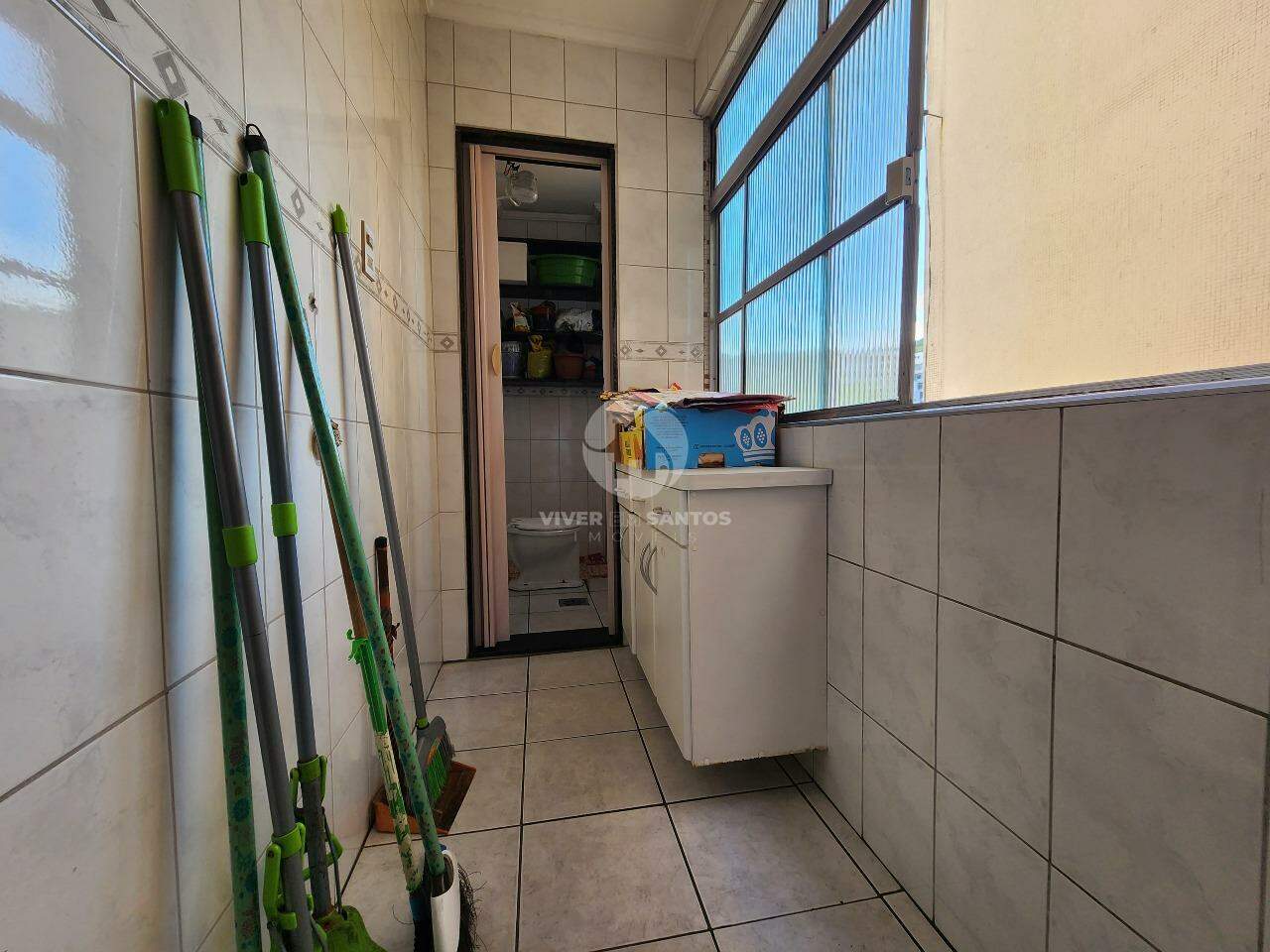 Apartamento 3 dormitórios Pompéia 2 quadras da Praia em Pompéia, Santos — foto 17