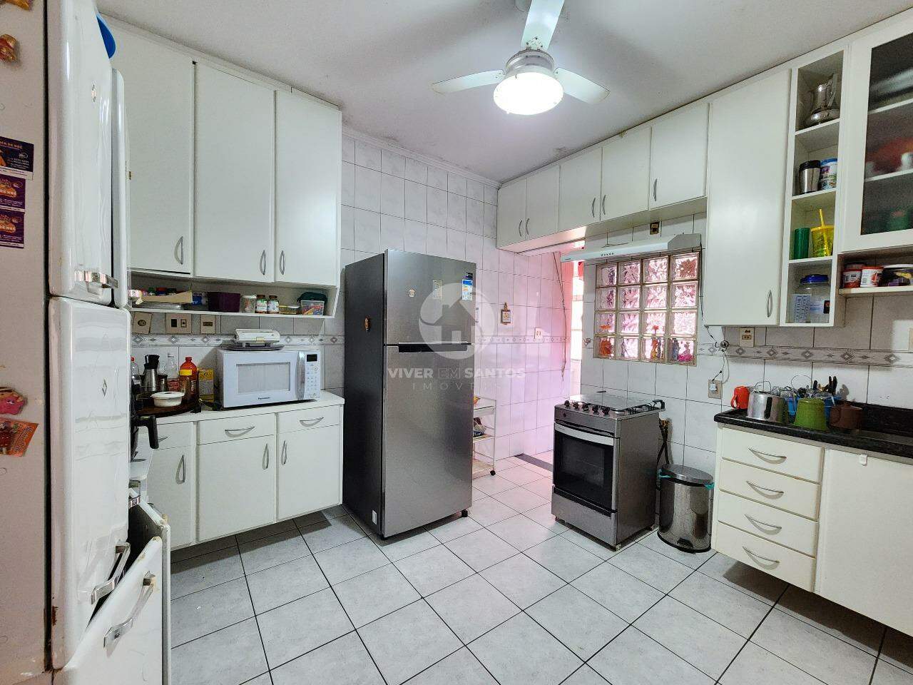 Apartamento 3 dormitórios Pompéia 2 quadras da Praia em Pompéia, Santos — foto 13
