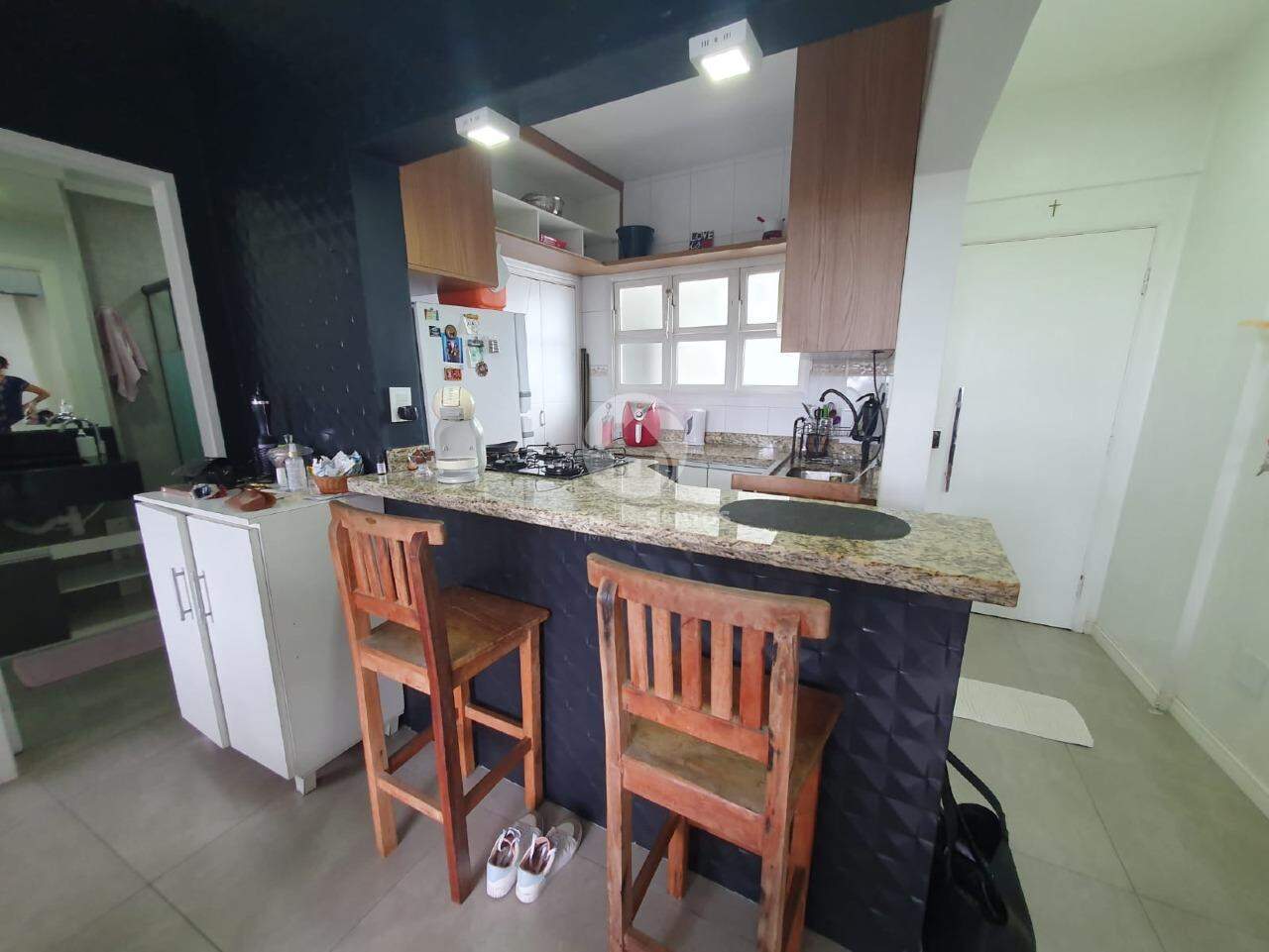 Apartamento reformado com bela vista na Ilha Porchat - São Vicente/SP em Ilha Porchat, São Vicente — foto 2