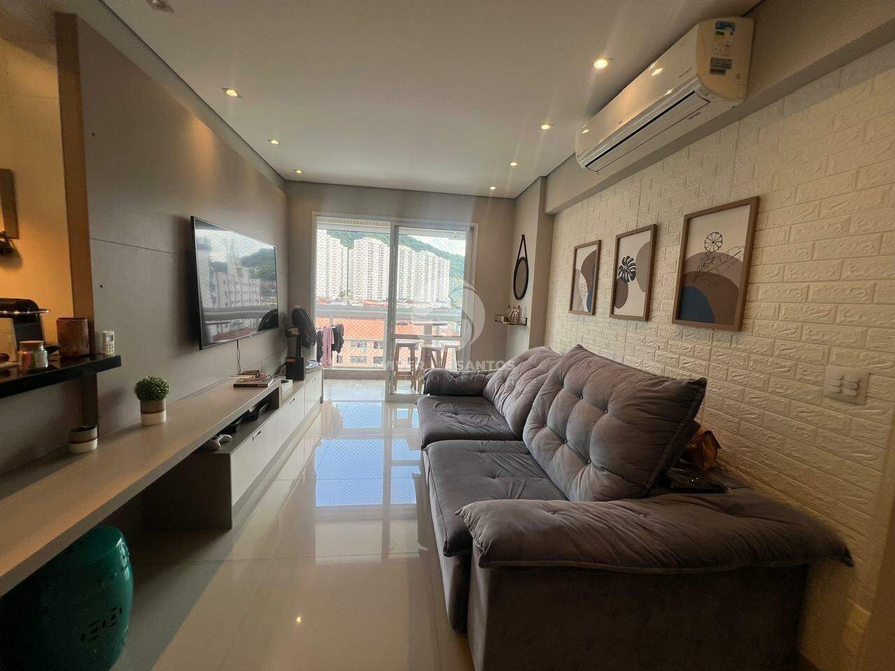 Apartamento com 2 Quartos no Marapé em Santos em Marapé, Santos — foto 2