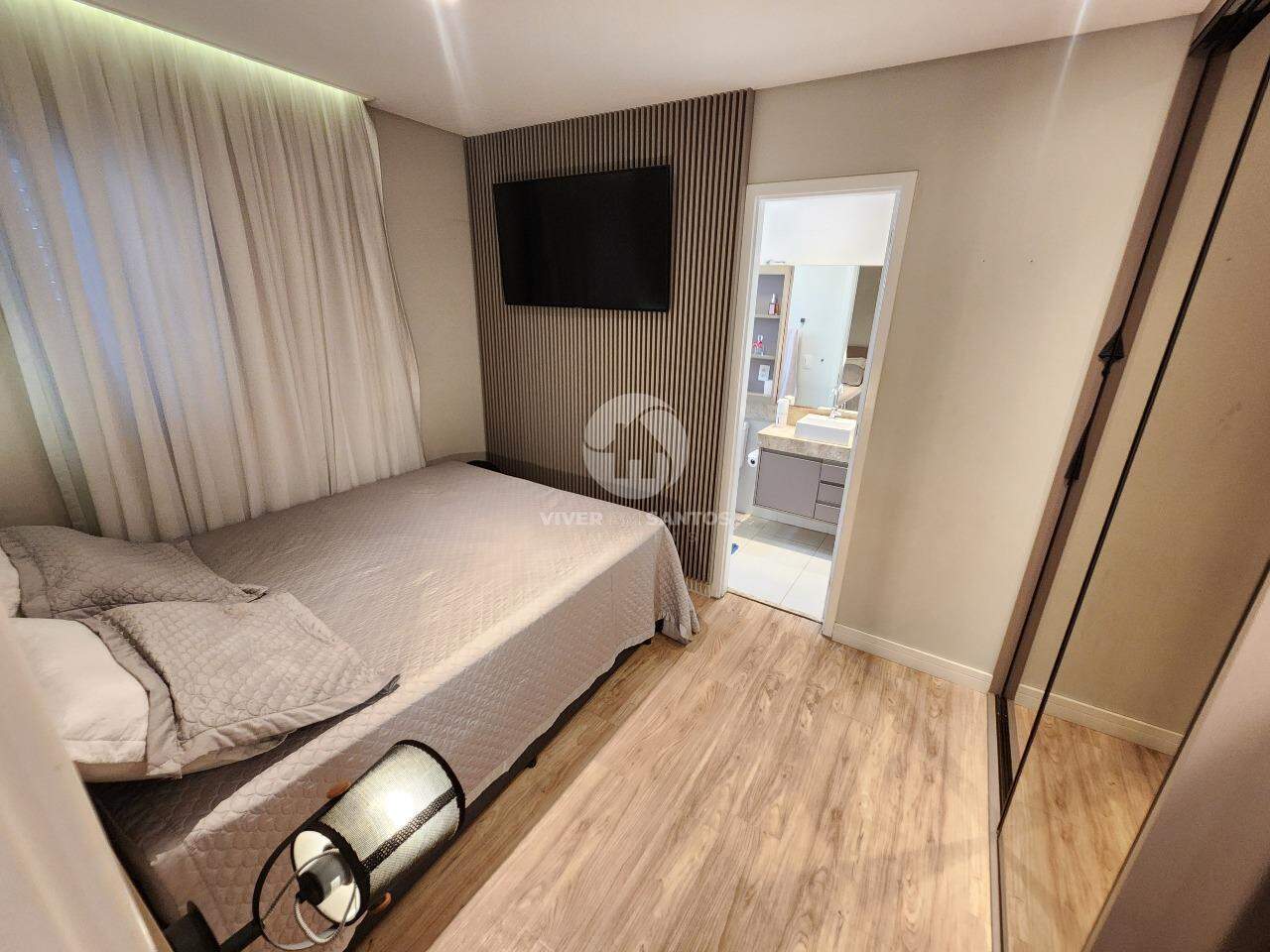 Apartamento dois dormitórios com varanda gourmet em Vila Belmiro, Santos — foto 7