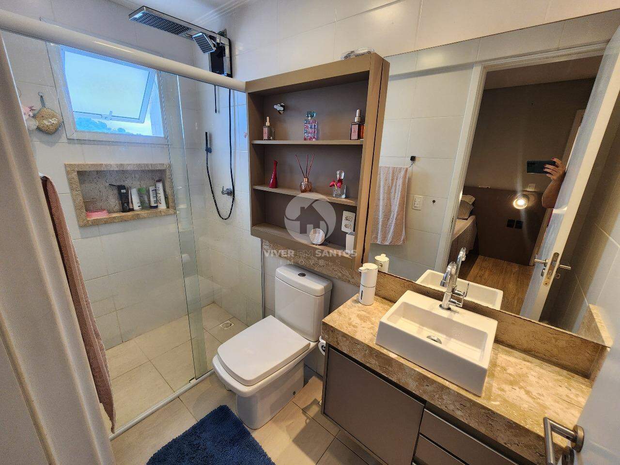 Apartamento dois dormitórios com varanda gourmet em Vila Belmiro, Santos — foto 8