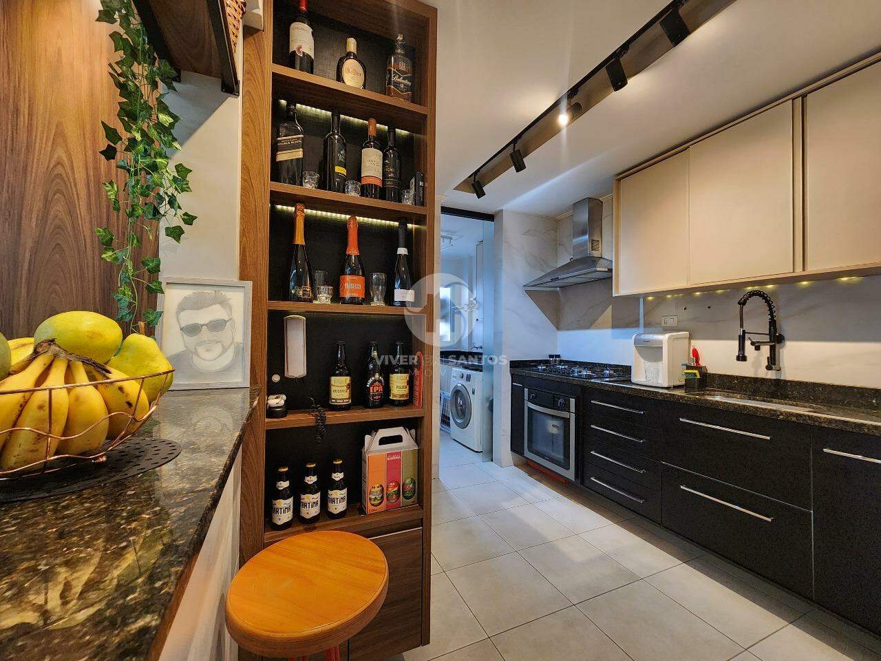 Apartamento dois dormitórios com varanda gourmet em Vila Belmiro, Santos — foto 12