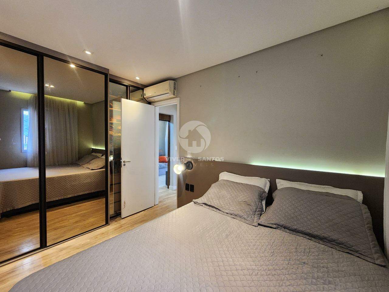 Apartamento dois dormitórios com varanda gourmet em Vila Belmiro, Santos — foto 6