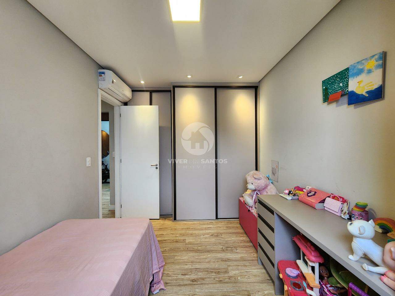 Apartamento dois dormitórios com varanda gourmet em Vila Belmiro, Santos — foto 10
