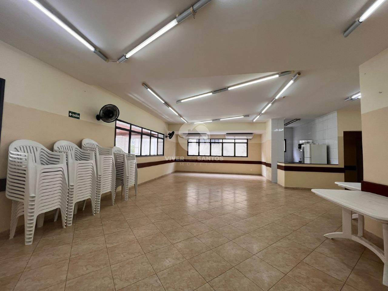 Apartamento com 3 quartos na quadra da praia no Boqueirão em Santos em Boqueirão, Santos — foto 25