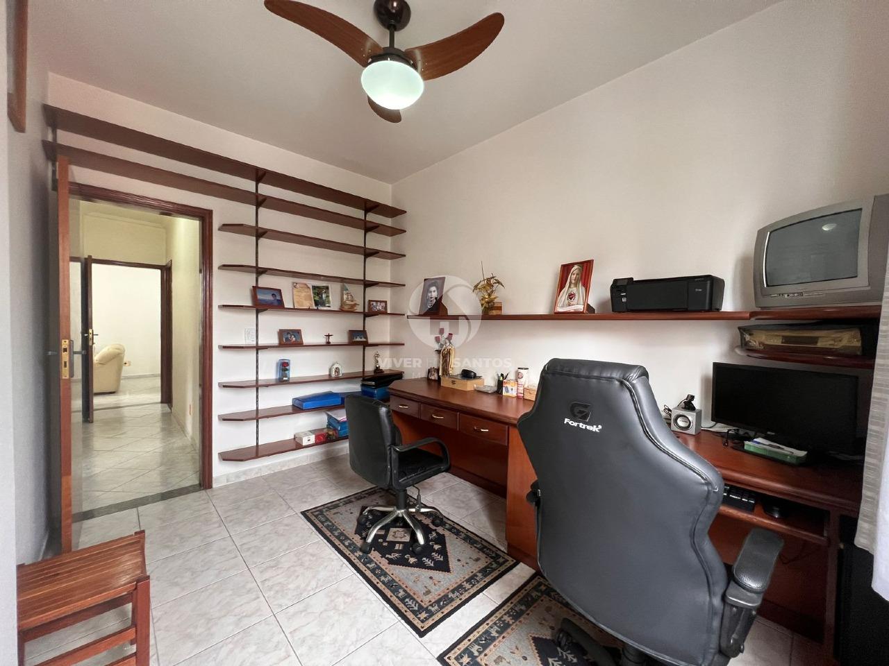 Apartamento com 3 quartos na quadra da praia no Boqueirão em Santos em Boqueirão, Santos — foto 7