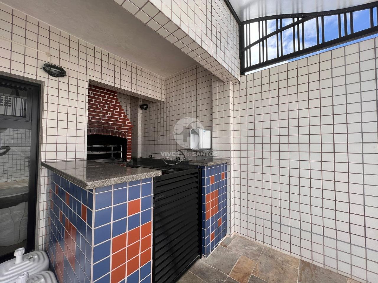 Apartamento com 3 quartos na quadra da praia no Boqueirão em Santos em Boqueirão, Santos — foto 27
