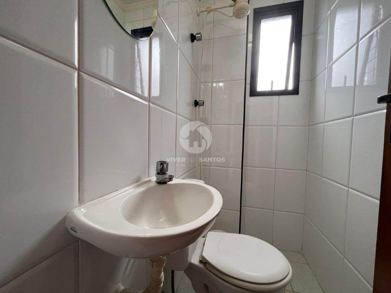 Apartamento com 3 quartos na quadra da praia no Boqueirão em Santos em Boqueirão, Santos — foto 22