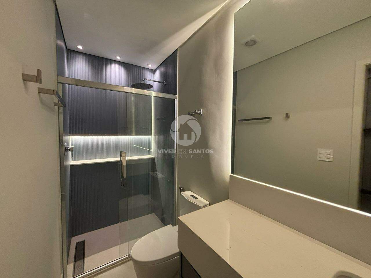 Apartamento à venda, 3 quartos, 2 suítes, 2 vagas, Gonzaga - Santos/SP em Gonzaga, Santos — foto 21