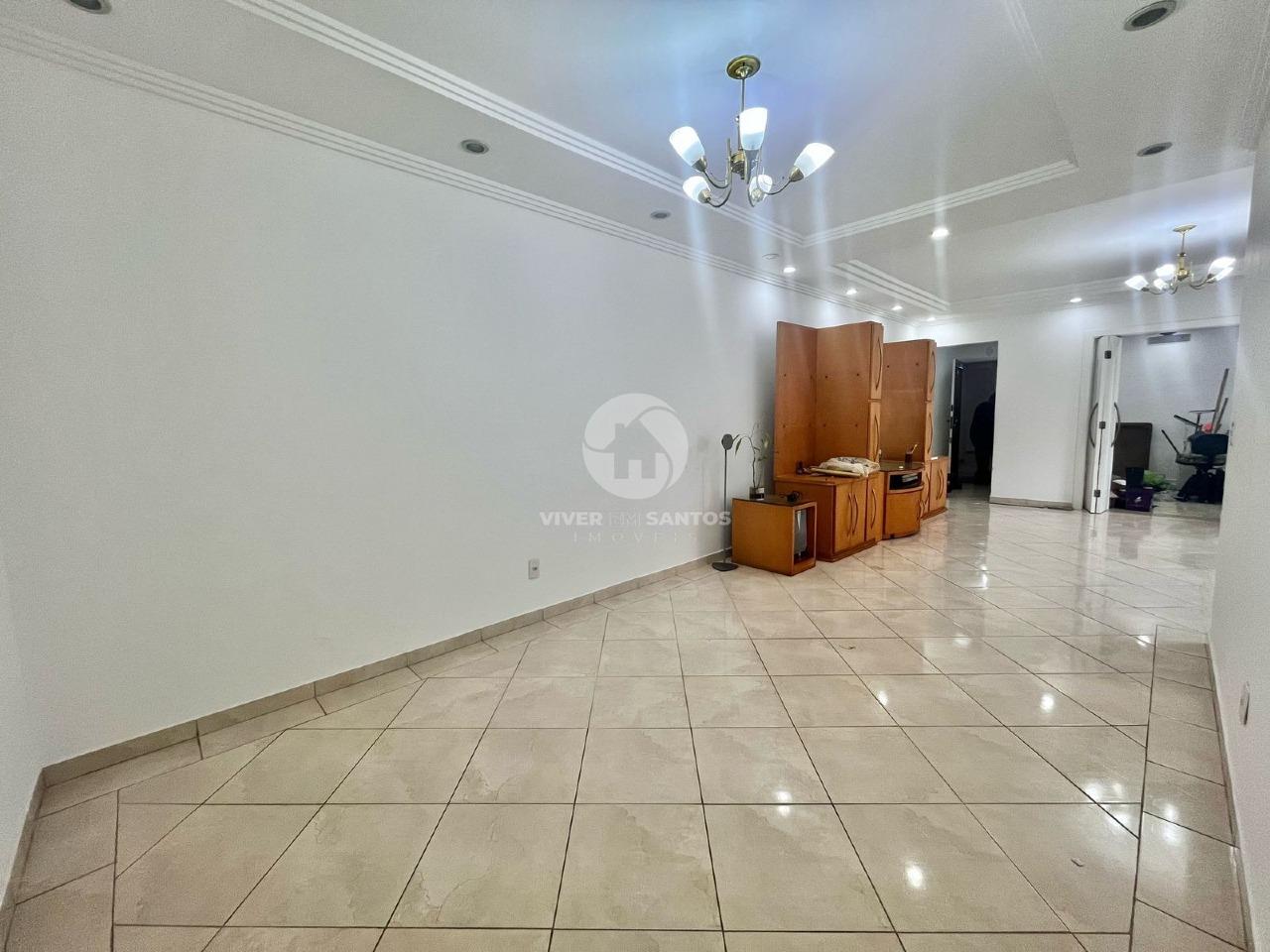 Apartamento 3 Dormitórios, Suíte, Sala 3 Ambientes e Vaga Demarcada a 100 Metros da Praia do Gonzaga – Santos/SP em Gonzaga, Santos — foto 3