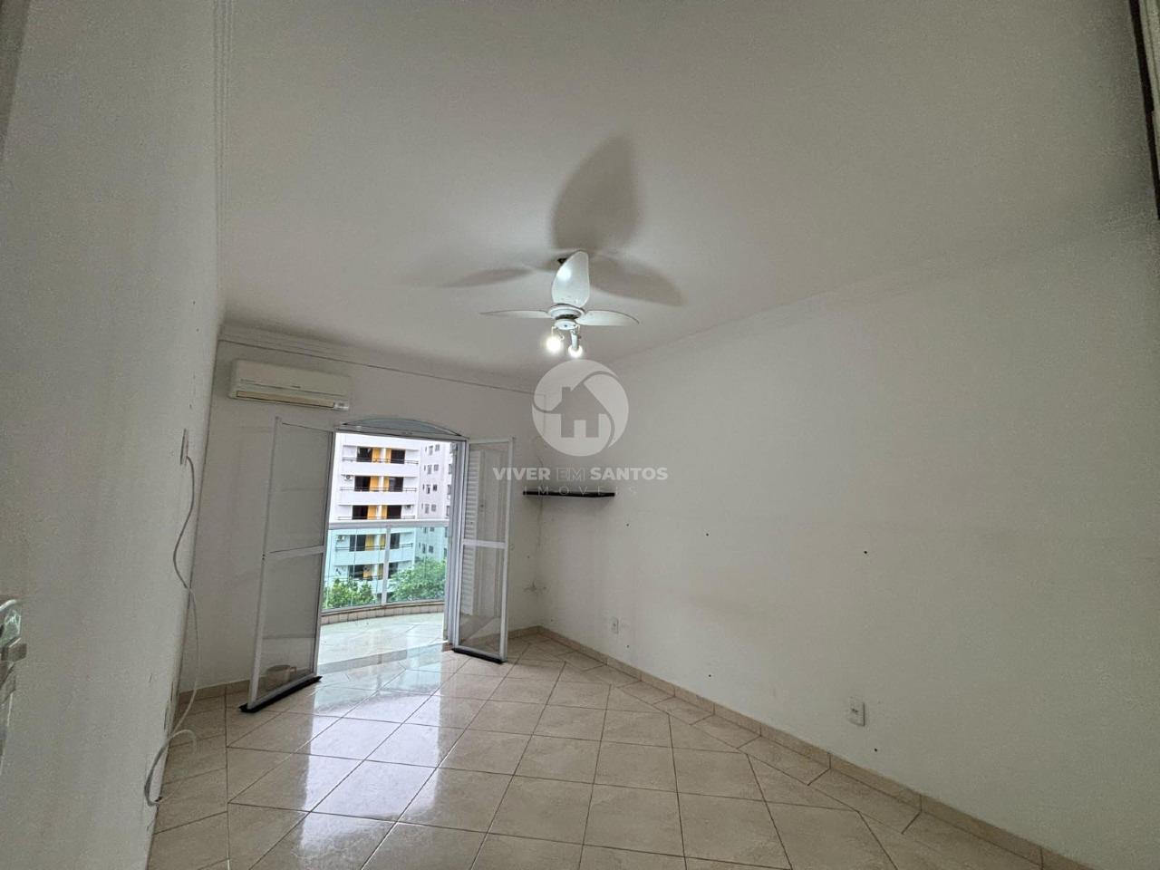 Apartamento 3 Dormitórios, Suíte, Sala 3 Ambientes e Vaga Demarcada a 100 Metros da Praia do Gonzaga – Santos/SP em Gonzaga, Santos — foto 6