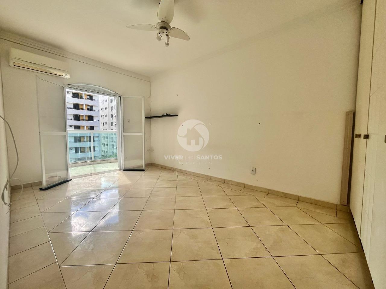 Apartamento 3 Dormitórios, Suíte, Sala 3 Ambientes e Vaga Demarcada a 100 Metros da Praia do Gonzaga – Santos/SP em Gonzaga, Santos — foto 12