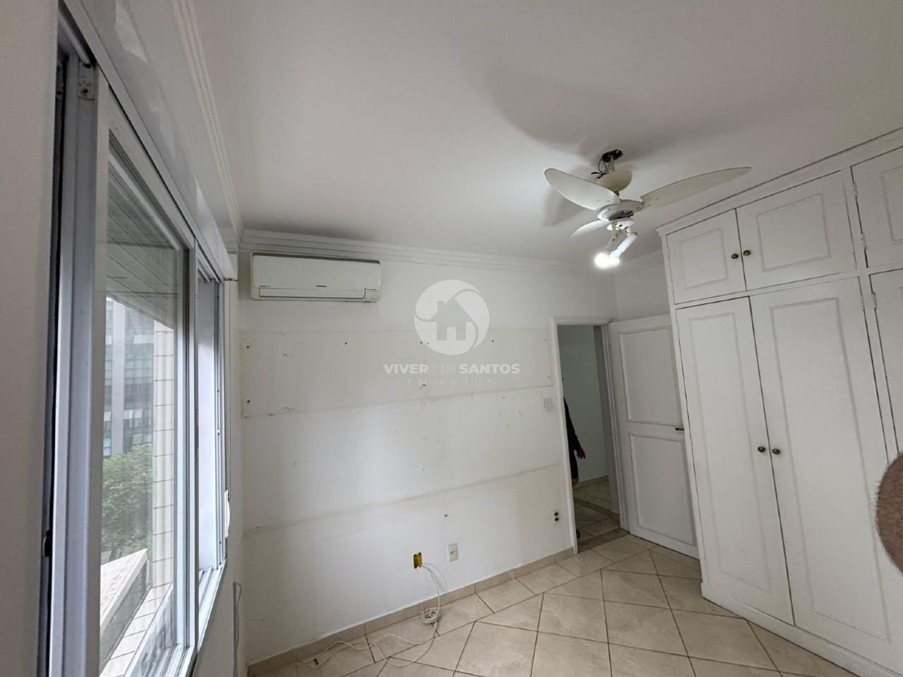 Apartamento 3 Dormitórios, Suíte, Sala 3 Ambientes e Vaga Demarcada a 100 Metros da Praia do Gonzaga – Santos/SP em Gonzaga, Santos — foto 8