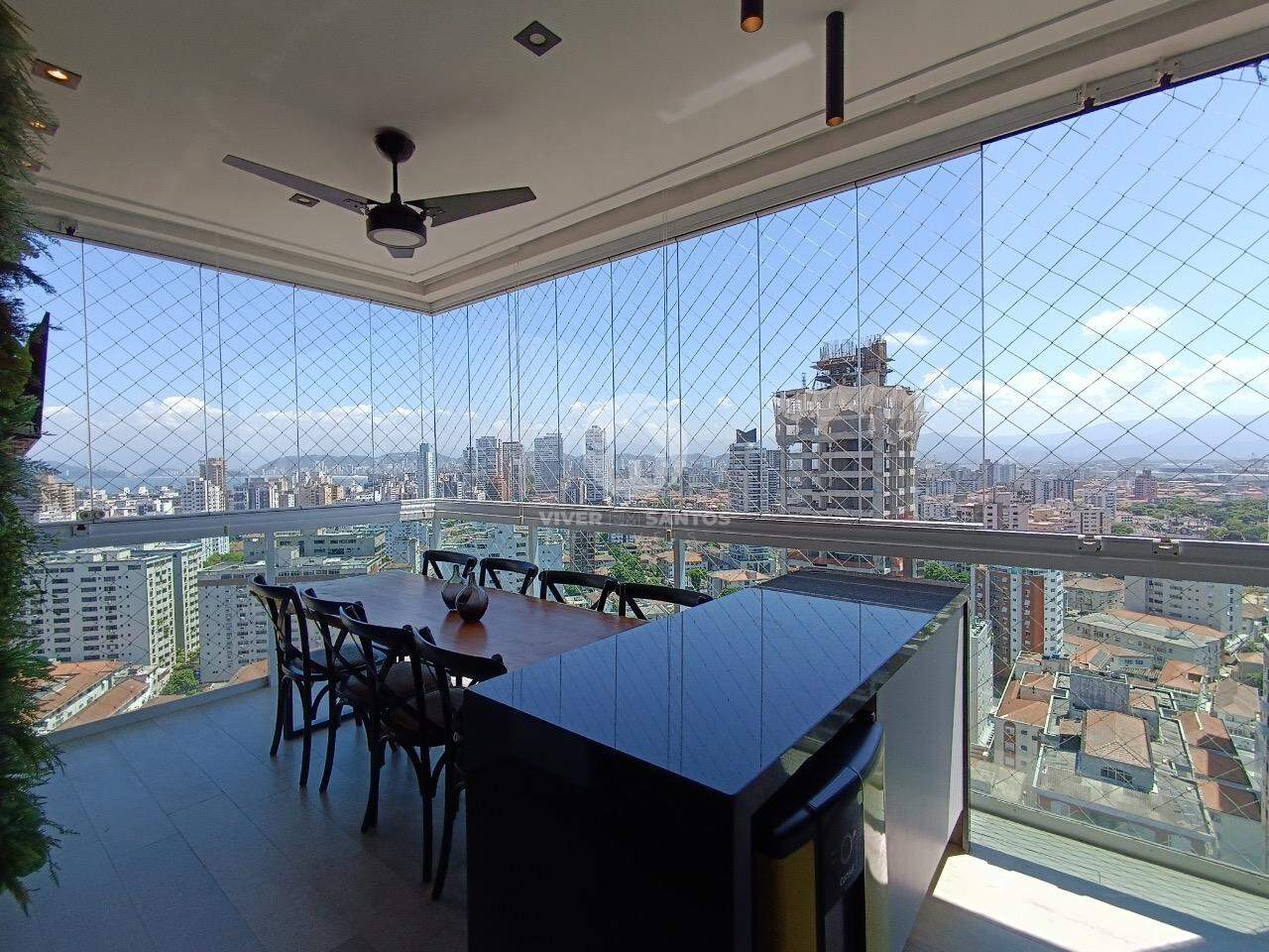 Apartamento com 3 dormitórios à venda, 119m² por R$ 1.850.000,00 - Ponta da Praia- Santos/SP em Ponta da Praia, Santos — foto 5