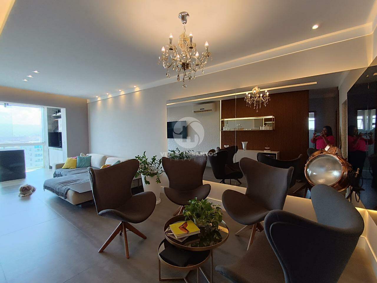 Apartamento com 3 dormitórios à venda, 119m² por R$ 1.850.000,00 - Ponta da Praia- Santos/SP em Ponta da Praia, Santos — foto 9