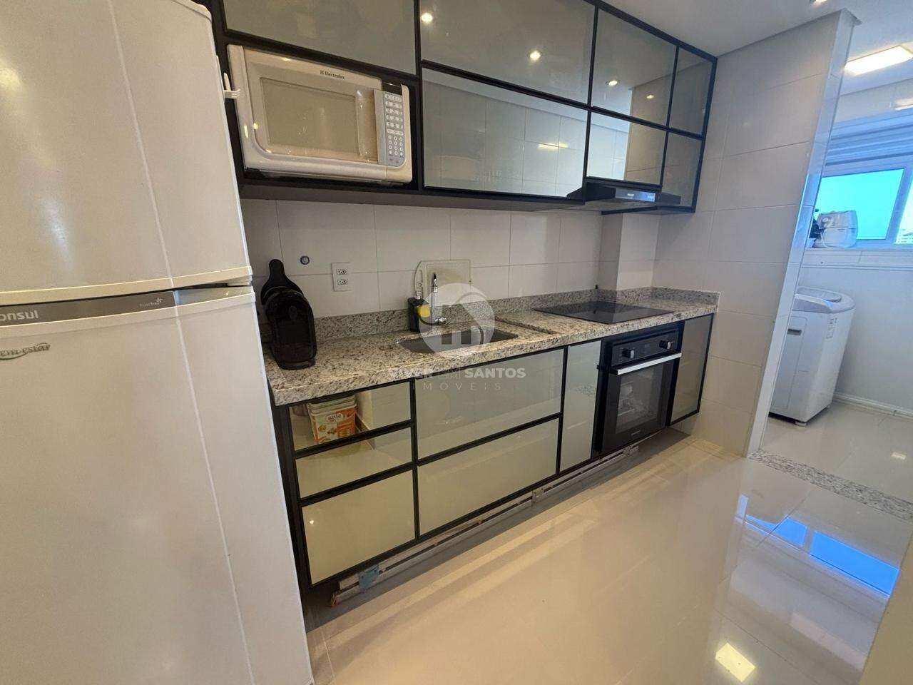 Apartamento com 2 Quartos porteira fechada com lazer proximo a praia em Embaré, Santos — foto 14