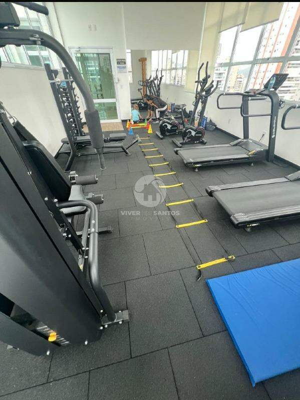 Apartamento com 2 Quartos porteira fechada com lazer proximo a praia em Embaré, Santos — foto 17