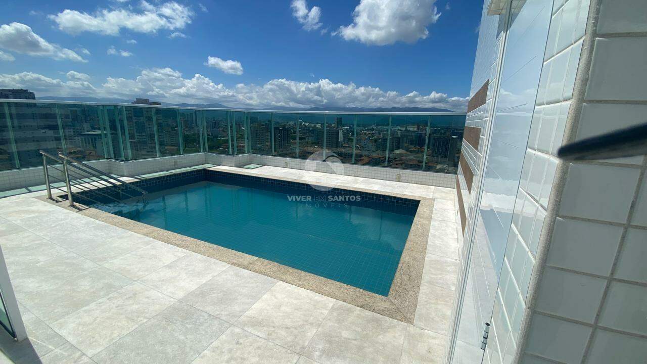 Apartamento com 2 Quartos porteira fechada com lazer proximo a praia em Embaré, Santos — foto 18