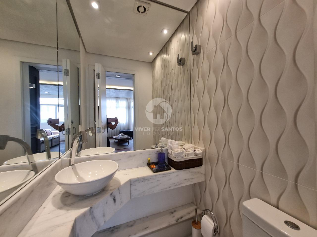 Apartamento com 126 m² no coração do Gonzaga - Santos/SP em Gonzaga, Santos — foto 18