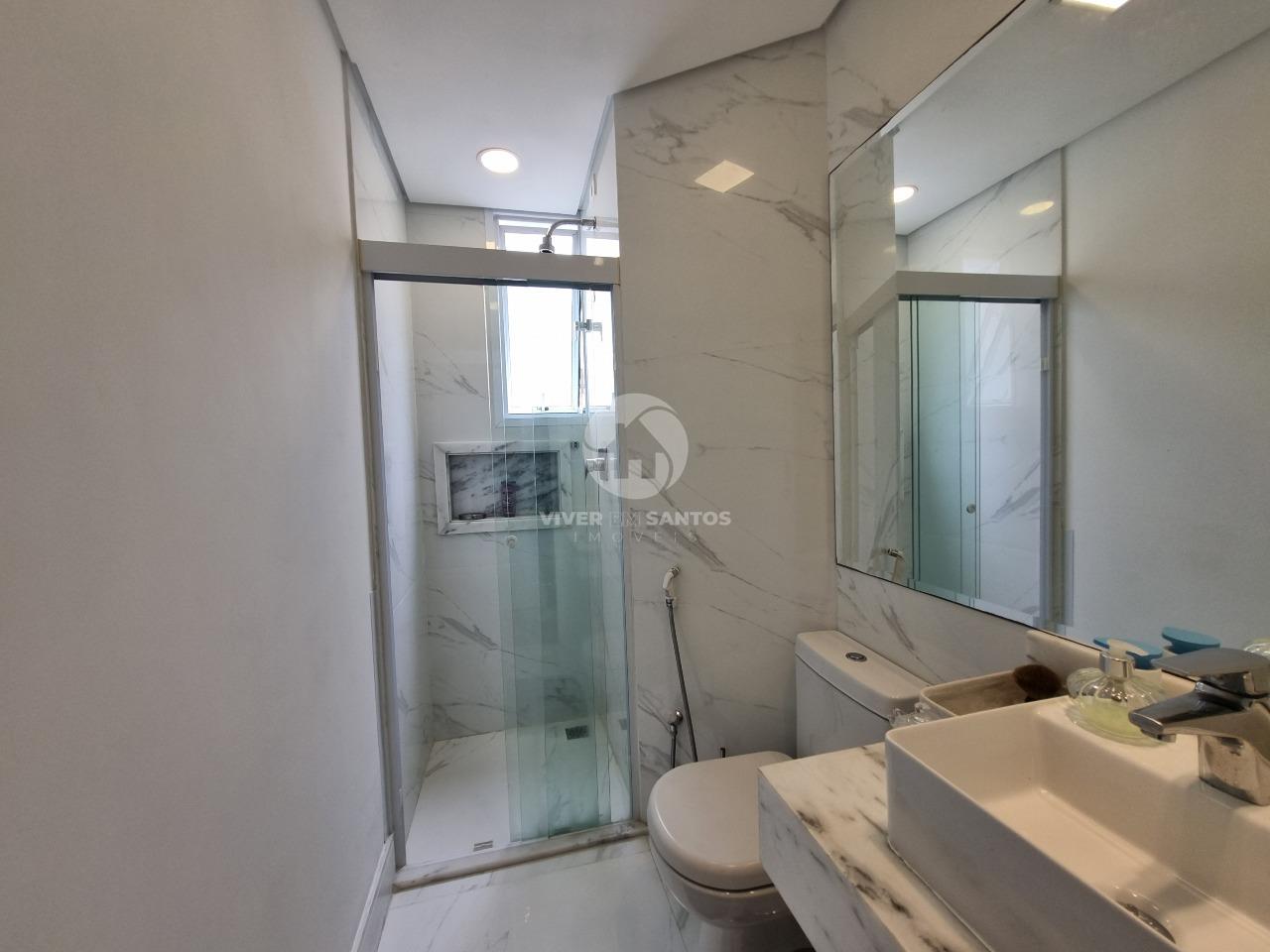 Apartamento com 126 m² no coração do Gonzaga - Santos/SP em Gonzaga, Santos — foto 22
