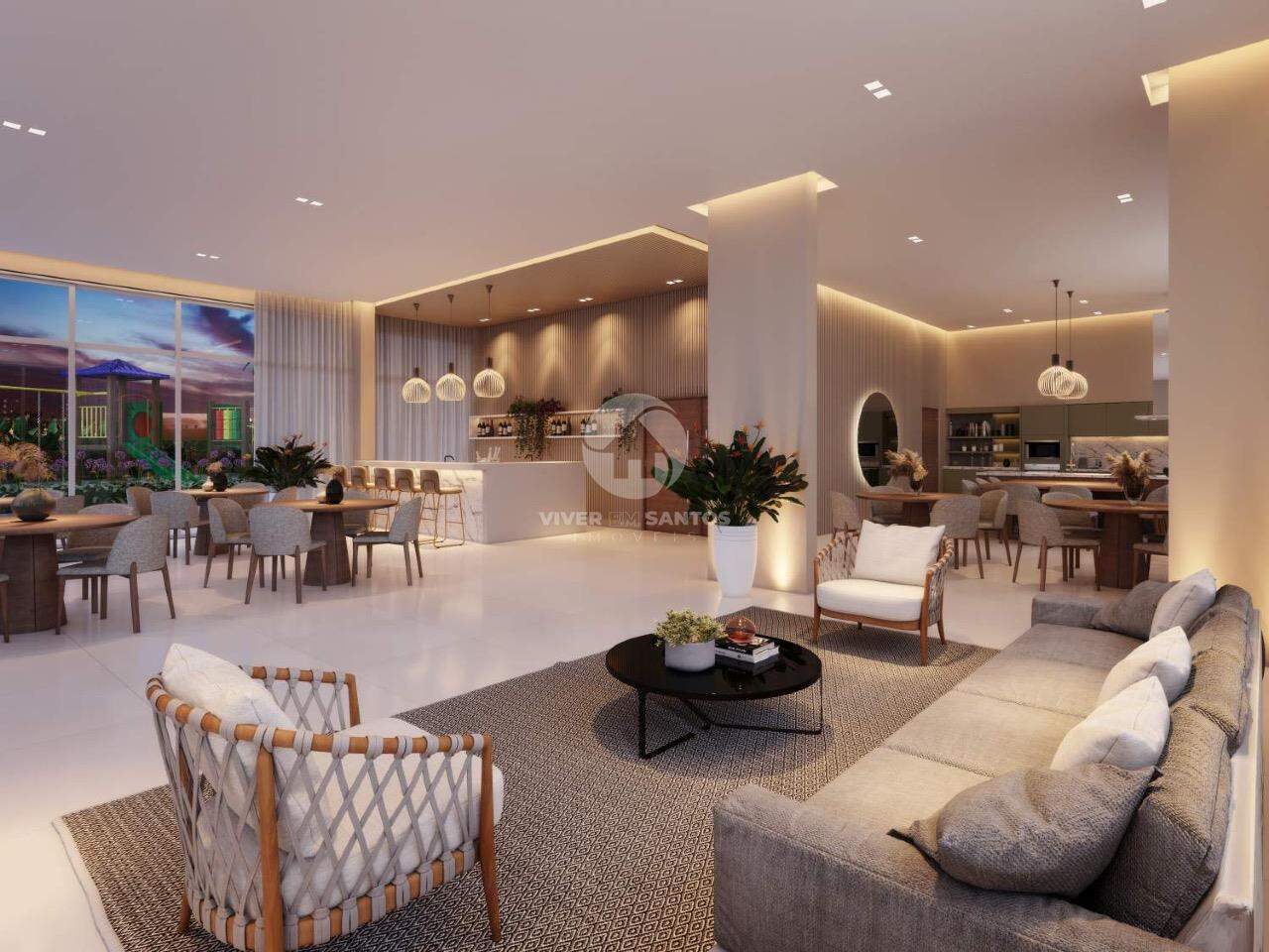 Apartamento com 2 dormitórios "Edifício Panorama" com 72m² - Encruzilhada - Santos/SP em Encruzilhada, Santos — foto 5