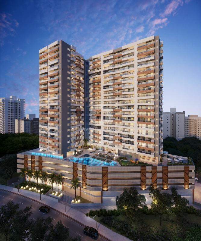 Apartamento com 2 dormitórios "Edifício Panorama" com 72m² - Encruzilhada - Santos/SP em Encruzilhada, Santos — foto 2