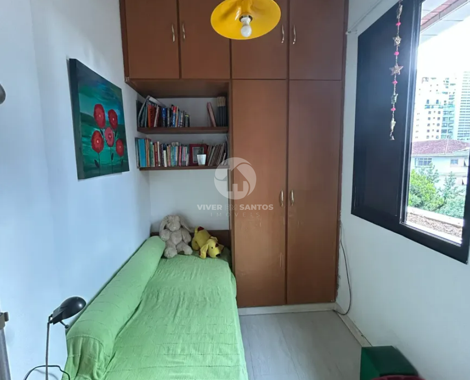 Apartamento com 3 Quartos com vista livre no Gonzaga em Santos em Gonzaga, Santos — foto 19