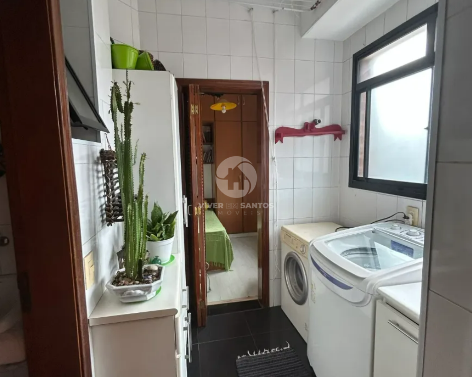 Apartamento com 3 Quartos com vista livre no Gonzaga em Santos em Gonzaga, Santos — foto 18