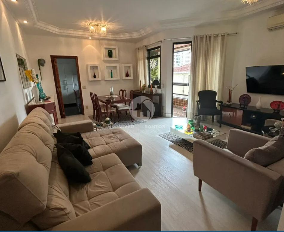 apartamento para comprar em Gonzaga, Santos