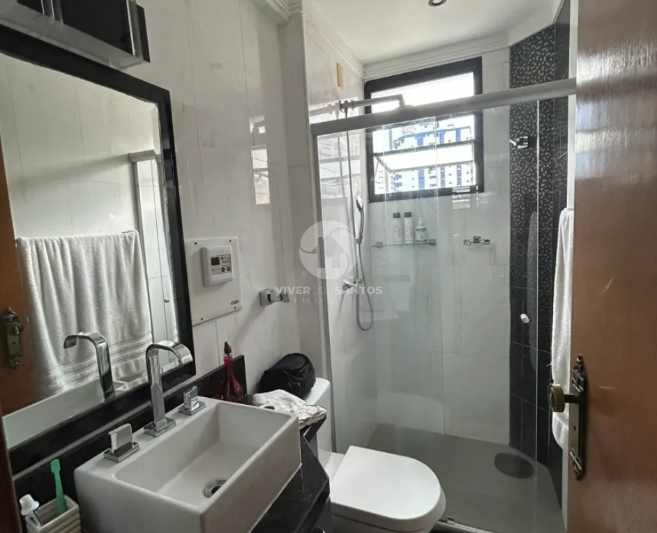 Apartamento com 3 Quartos com vista livre no Gonzaga em Santos em Gonzaga, Santos — foto 11