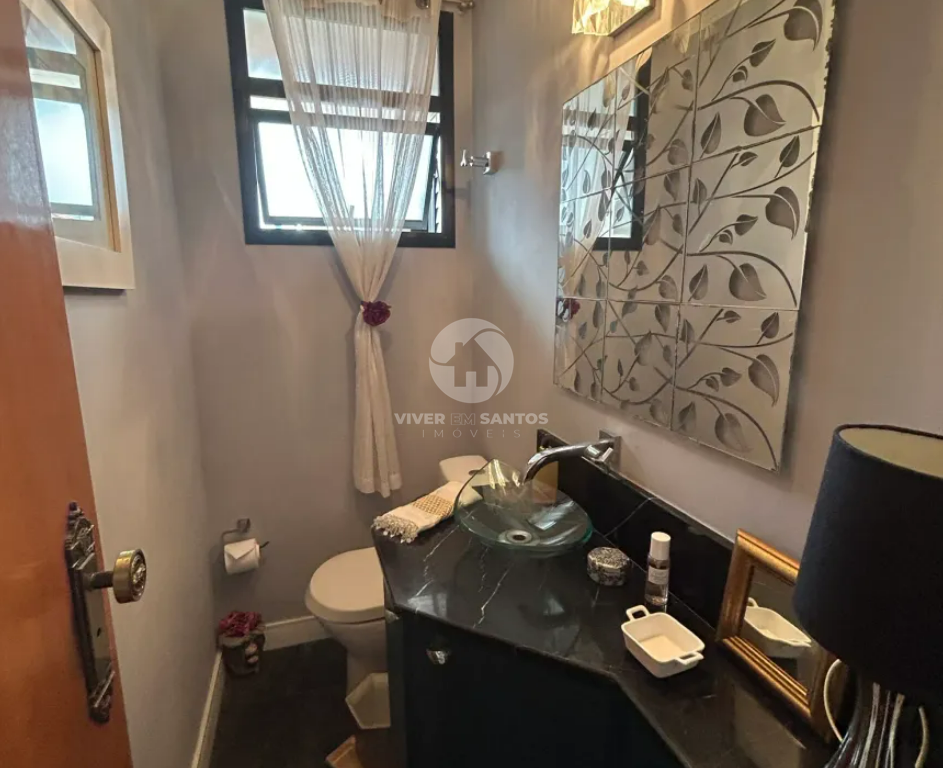 Apartamento com 3 Quartos com vista livre no Gonzaga em Santos em Gonzaga, Santos — foto 5