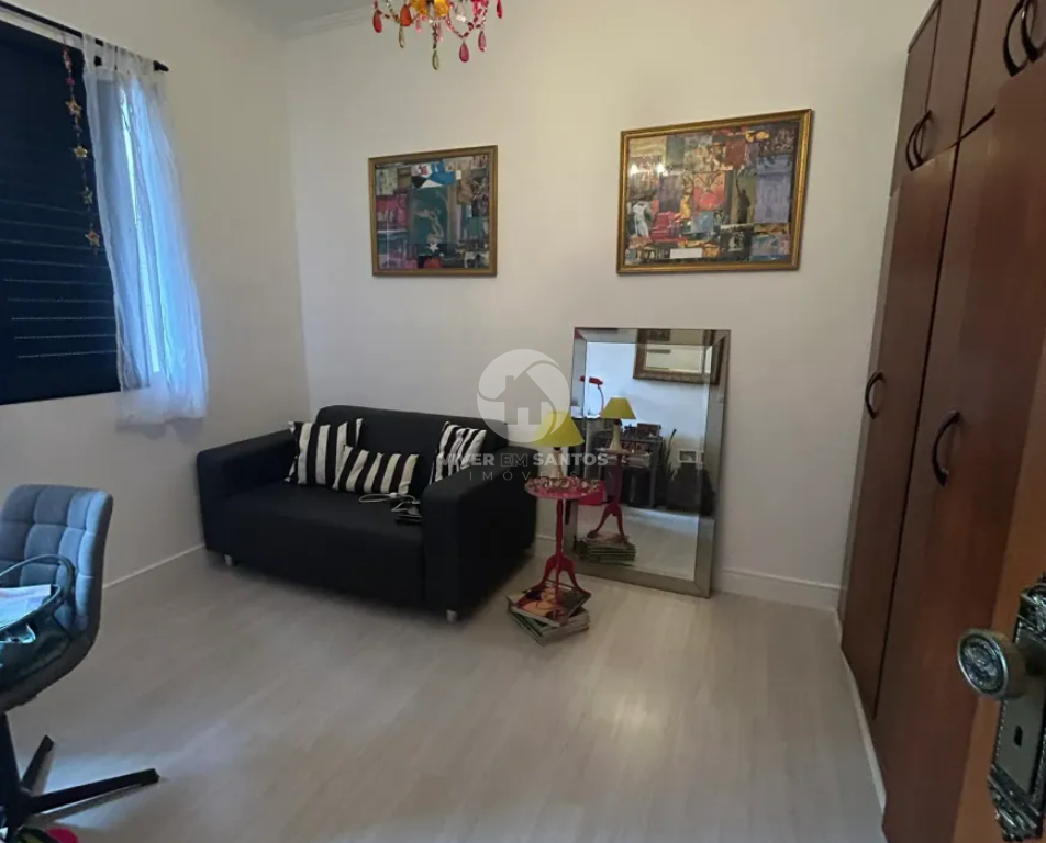 Apartamento com 3 Quartos com vista livre no Gonzaga em Santos em Gonzaga, Santos — foto 12