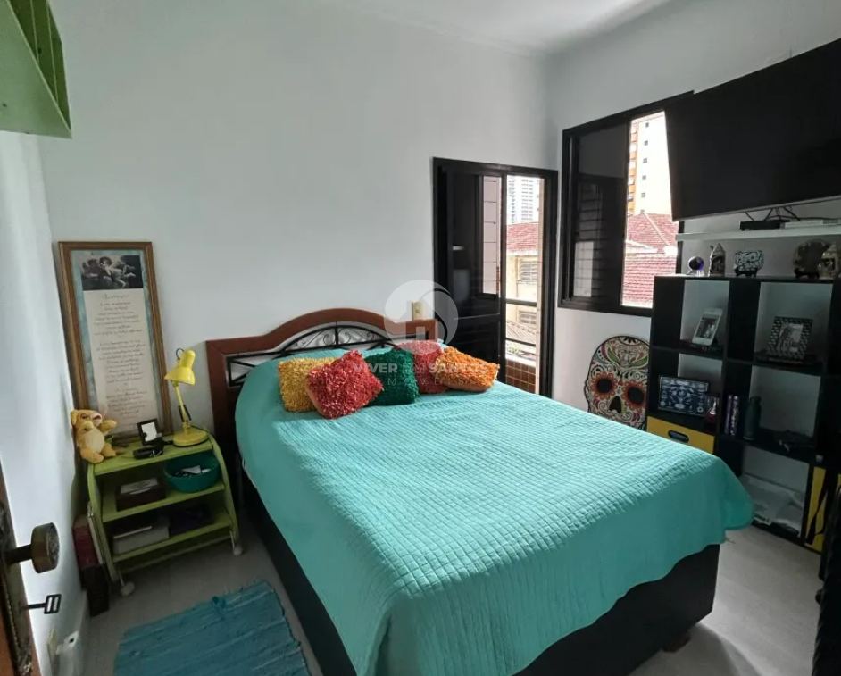 Apartamento com 3 Quartos com vista livre no Gonzaga em Santos em Gonzaga, Santos — foto 7