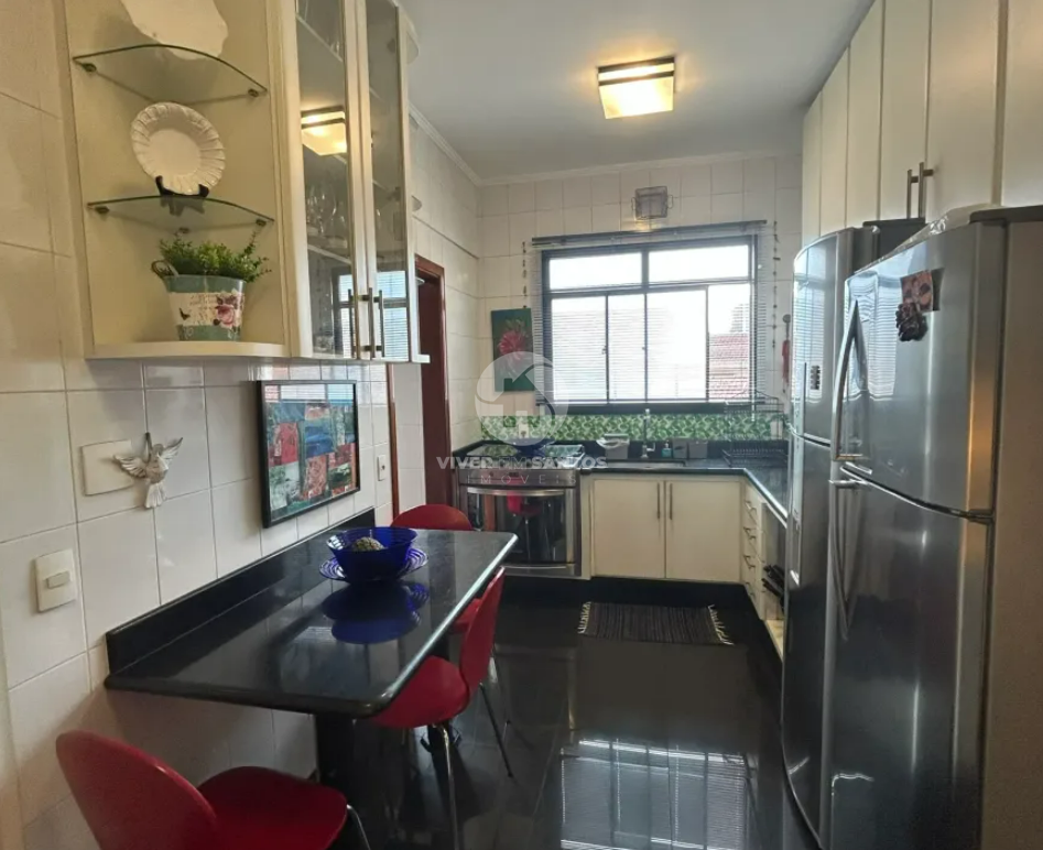 Apartamento com 3 Quartos com vista livre no Gonzaga em Santos em Gonzaga, Santos — foto 16