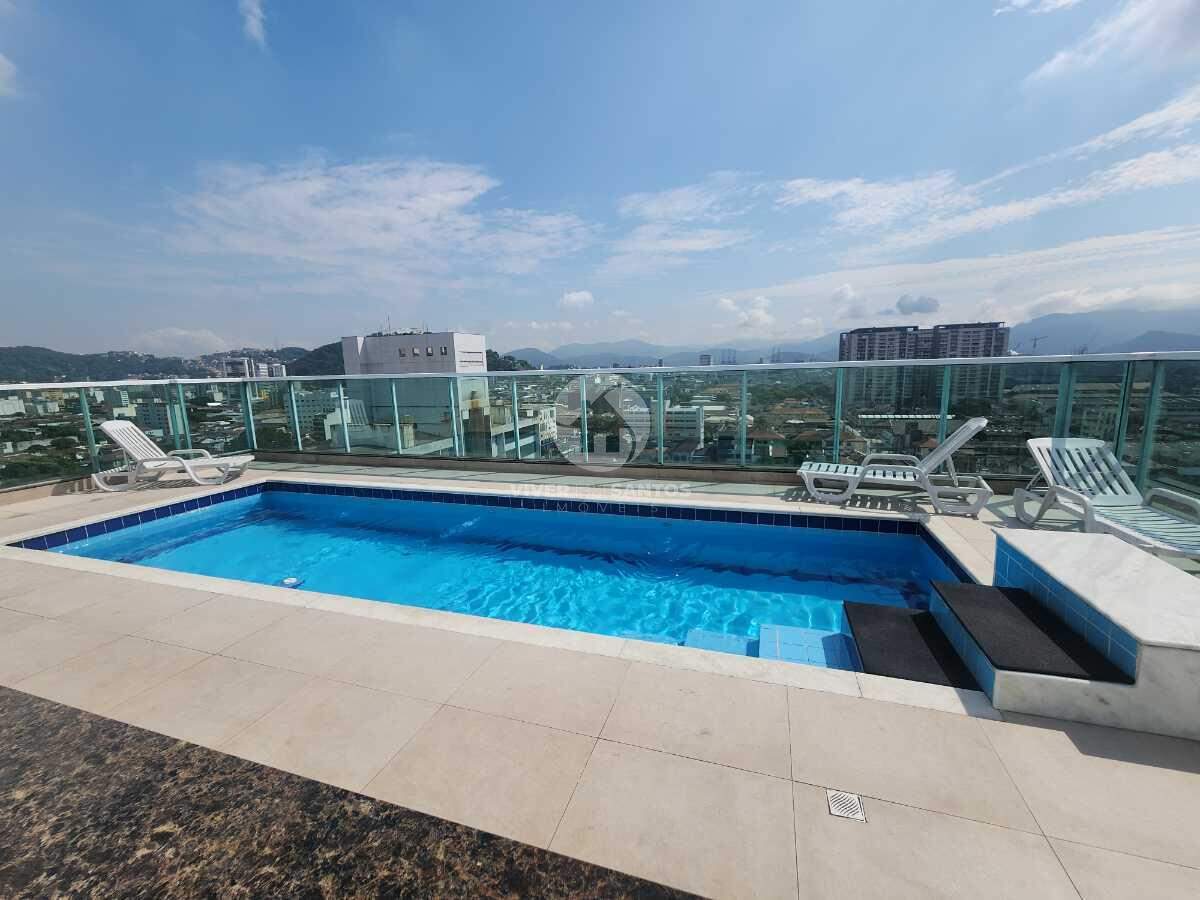 Apartamento de 1 dormitório com lazer em Macuco, Santos — foto 9