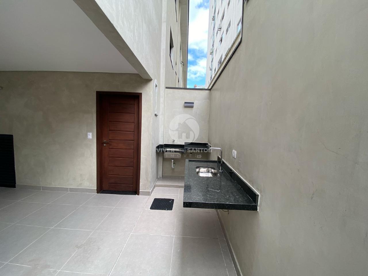 Sobrado à venda, 2 quartos, 2 suítes, 1 vaga, Ponta da Praia - Santos/SP em Ponta da Praia, Santos — foto 19