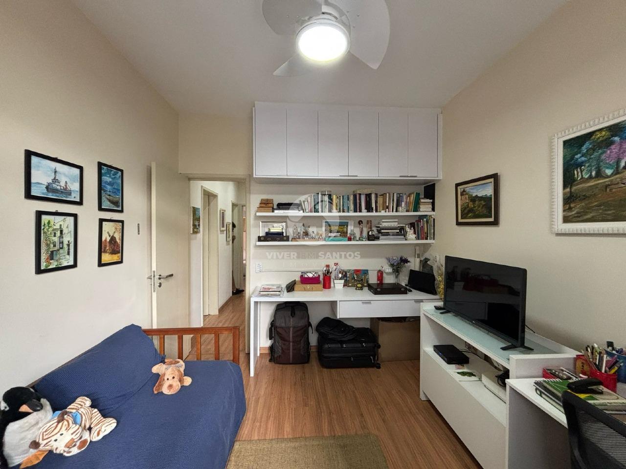 Apartamento à venda, 3 quartos, 1 suíte, 1 vaga, Gonzaga - Santos/SP em Gonzaga, Santos — foto 13