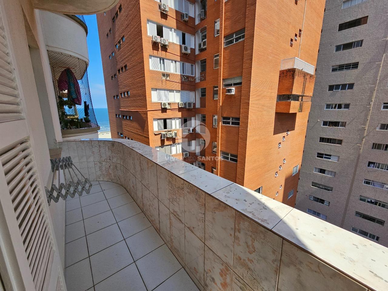 Apartamento de 3 Dormitórios em prédio de frente pro mar no Boqueirão em Boqueirão, Santos — foto 15
