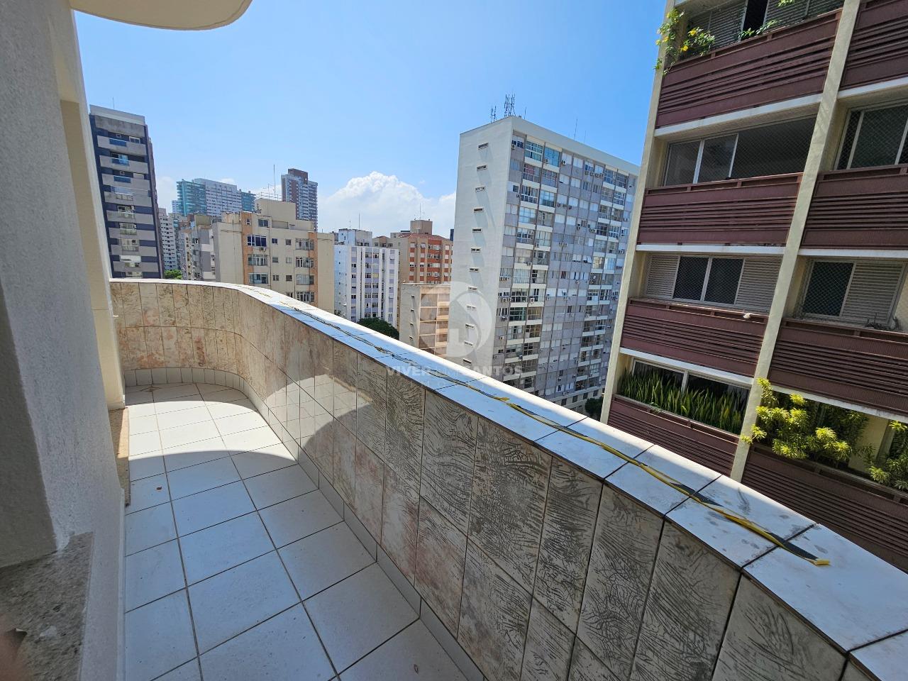 Apartamento de 3 Dormitórios em prédio de frente pro mar no Boqueirão em Boqueirão, Santos — foto 28