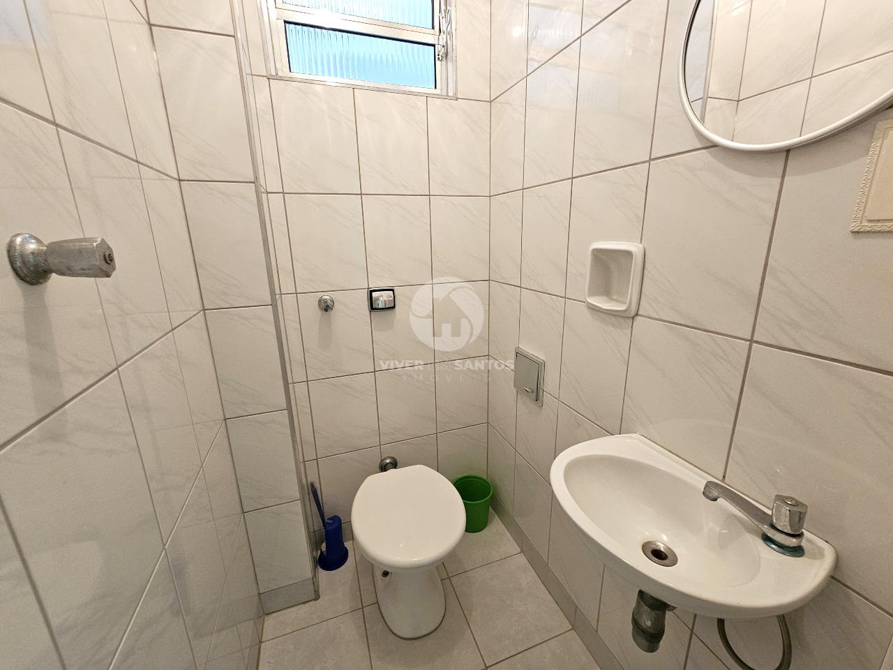 Apartamento de 3 Dormitórios em prédio de frente pro mar no Boqueirão em Boqueirão, Santos — foto 30