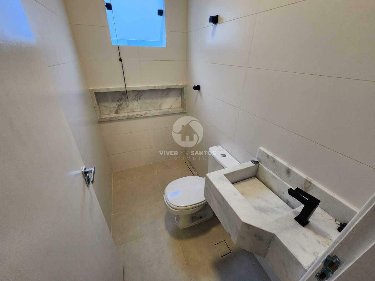 Casa nova com 3 dormitórios no Marapé em Marapé, Santos — foto 16