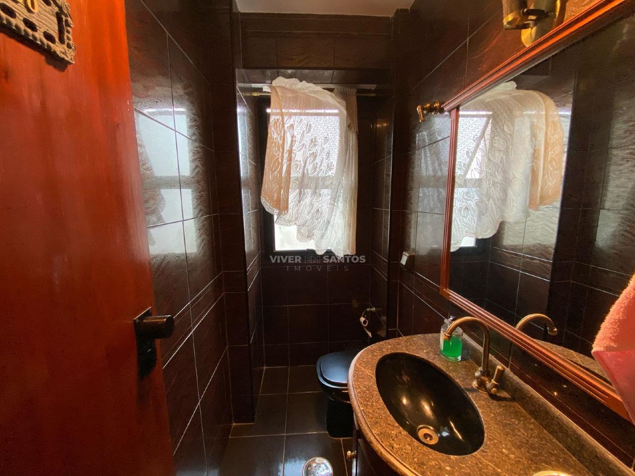 Apartamento com 4 suítes e três vagas demarcadas a três quadras da praia no Boqueirão em Boqueirão, Santos — foto 6